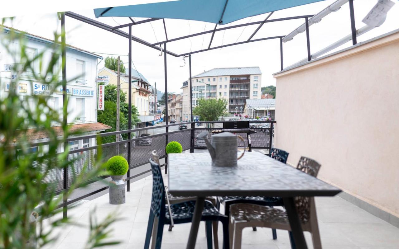 Loc Trotteur Le Graphite T2 Grand Confort Terrasse Lourdes Bagian luar foto