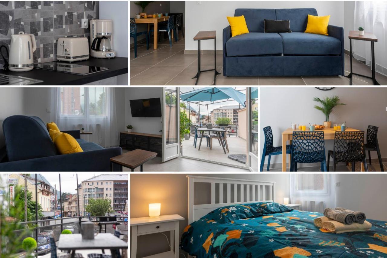 Loc Trotteur Le Graphite T2 Grand Confort Terrasse Lourdes Bagian luar foto